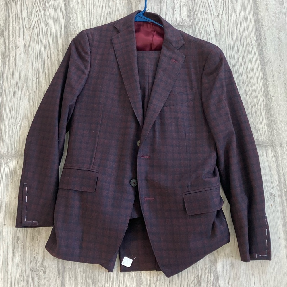 EIDOS suit - brand new - ISAIA fabric 46 7R (eu) 36 US